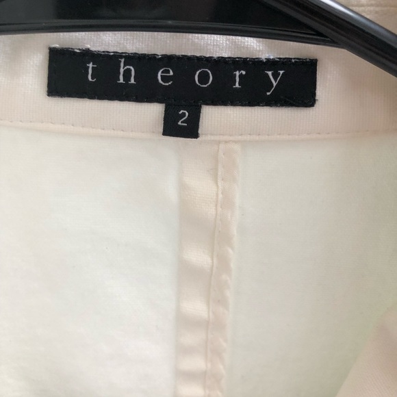 Theory (White) Blazer - Picture 3 of 3